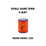 OYALI Suni Ipek 4 Kat Iplik Nakış Iğne Oyası Tığ Oyası Etuval Tek Makara Net 35gr Renk Kodu 329