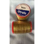 OYALI SUNİ İPEK NO: SİMLİ SARI 4 KAT OYA VE NKIŞ İPİ