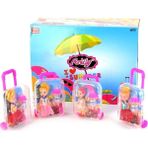 Oydaş Anlily 2292 / Fuşya 3+ Yaş Bavul Bebekli