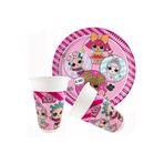 Öykü Lol Bebek Bardak Ve Tabak Set 8 Li