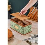 ÖYKÜ VE YİĞİT Özel Tasarım Doğal Ahşap Ekmeklik Sepeti Lüks Ekmeklik Kutusu Çok Amaçlı Kutu Mutfak Kitchen Bread