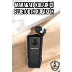 ÖYKÜ VE YİĞİT Tüm Telefonlara Uyumlu Mikrofonlu Titreşimli Makaralı Bluetooth Kulakiçi Kulaklık