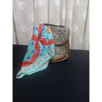 Öykücanbu Otantik Terme Kumaş Kadın Omuz Çantası - 25x25 cm