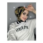 OykumBone DC16 DESENLİ Çıtçıtlı Hazır Pratik Hijab Günlük ve Havuz Bone Tesettür Kadın Şal Eşarp