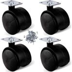 Oynak Tablalı Dolap Sehpa Masa Ayağı Mobilya Tekerleği 50 Mm (4 Adet) - Tekerlekler
