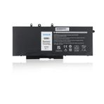 Oyomba 68Wh GJKNX 93FTF Dizüstü Pil Değiştirme Dell Latitude 5280 5480 5490 5580 5590 E5480 E5580 E5490 E5590 E5590 5491 5591 Hassas 15 3520 3530 Serisi 0DY9NT 5YHR4 451-BBZG [7.6V/8500mAh]