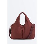 Oysho Kontrast şeritli shopper çanta