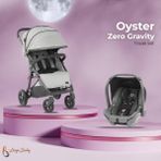 Oyster Zero Gravity Travel Set - Tonic Bebek Arabası - Gri