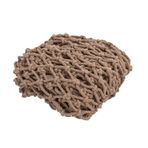 Oyun Alanı Güvenlik Ağı - Dayanıklı Jüt Kenevir Tırmanma Ağı Ağaç Ev Dış Mekan Hamak Çocuk Tırmanışı için 4x4m (13,12x13,12 ft) Açık Kahverengi Sağlam Kargo Ağı