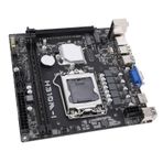 Oyun Anakart, LGA1151 ATX DDR4 Seri ATA3.0 M.2 NVME PCIE 3.0x16 H310m Anakart, 3 Ve 1 fazlı güç kaynağı tasarımı Için çekirdek 8. Ve 9. Nesil CPU'lar Için ATX Madencilik Anakart