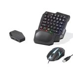 Oyun Klavye Mouse Dönüştürücü Seti Rgb Siyah Nd762