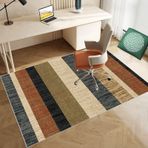 Oyun Koltuğu Paspası 130 x 170 cm, Ofis Koltukları için Kaymaz Zemin Koruyucu, Sert Zeminler için Dayanıklı Halı, Ahşap, Fayans ve Laminat Yüzeyleri Korur, Tekerlekli Sandalyeler için İdeal.