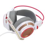 Oyun Kulaklık 7.1 Surround Sound-PC Ve Console oyunları Için Titreşim, LED ışıkları, gürültü önleyici Mikrofon, Uyarlanabilir Kafa bandı Ile USB Kablolu Kulaklıklar