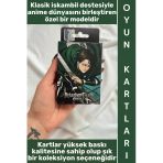 #Oyun Premium Kalite Kolay Yıpranmaz Suya Yırtılmaya Dayanıklı Koleksiyon Anime Karakter Figür Nostaljik Attack On Titan