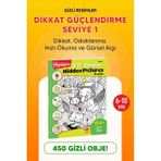 Oyun Terapi Market Gizli Resimler Seviye 1 Eğlenceli Oyun Seti 6 - 9 Yaş İçin Yaratıcı Düşünme