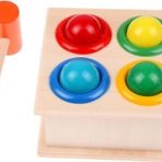 Oyuncak 4'Lü Çekiç Oyunu Hammer Case Çekiçli Tak Çak Oyunu Eğitici Oyuncak Çak Çak