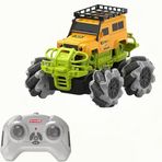 Oyuncak 4X4 Offroad 2.4 GHz Full Fonksiyon Uzaktan Kumandalı Offroad Araba 360° Kendi Etrafında Dönebilen ve 45° Yatay Hareket Drift Atan 8 Farklı Yöne Hareket Edebilen 4 Çeker (TURUNCU)