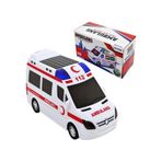 Oyuncak Ambulans Pilli Sesli Işıklı Ambulans 112 Acil