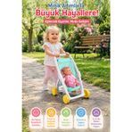 Oyuncak Bebek Puseti Çocuk Arabası Rol Yapma Oyunu İç Ve Dış Mekan Eğitici Oyuncak