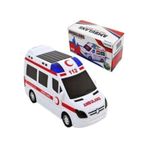 Oyuncak Büyük Boy Ambulans Pilli Sesli Işıklı Ambulans 112 Acil A