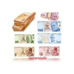 Oyuncak -Eğitim- Düğün Kağıt Para 100 Adet