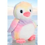 oyuncak fabrikası Peluş Penguen Gökkuşağı Renk 35 CM