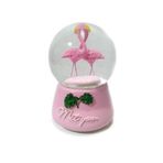 Oyuncak Filesi Büyük Boy Flamingo Işıklı Müzikli Kar Küresi