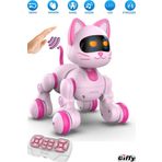Oyuncak Full Fonksiyon Uzaktan Kumandalı El Sensörlü Şarjlı Işıklı Müzikli Dansçı Robot Kedi