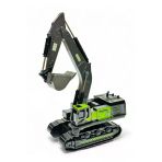 Oyuncak Iş Makinaları Metal Uçlu Kepçe Dozer Sürtmeli Ekskavatör
