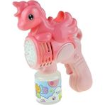 Oyuncak Köpük Tabancası Sevimli Tabanca Pilli - Pembe