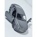 Oyuncak Metal Araba 2012BENTLEY Continental Gt Speed Kapıları Açılır Çek Bırak 12,5x5,3cm - Koyu Gri