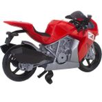 Oyuncak Motosiklet Sürtmeli 30 cm - 10 cm