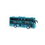 Oyuncak Otobus Iki Katli Isikli Sesli Surtmeli Yesil 20 Cm