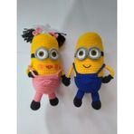 Oyuncak Park Aşık Minyonlar Amigurumi Organik Oyuncak