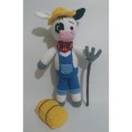 Oyuncak Park Çiftlik Ineği Amigurumi Oyuncak