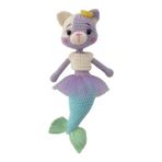 Oyuncak Park Deniz Kedisi Uyku Arkadaşı Amigurumi Organik Oyuncak - Renkli