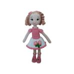 Oyuncak Park Japon Kiraz Çiçeği Bebek Amigurumi Organik Oyuncak - Renkli