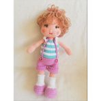 Oyuncak Park Rüzgar Gülü Bebek Amigurumi Organik Oyuncak - Renkli