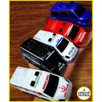 Oyuncak Sahili Araç Set 5 Adet Çek Bırak 112 Acil Minibüs Set Ambulans Itfaiye Polis Jandarma Emniyet 11CM - Çok Renkli