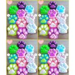 Oyuncak Sahili Fufu Squishy Kedi Patisi Simli 10 Adet Birden Kampanyada Sukuşi Oyuncak 10LU Pati Skuşi Squıshyler - Çok Renkli - 3+