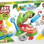 Oyuncak Store Dinozor Dişçi Oyun Hamuru Seti