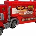 Oyuncak Store Oyuncak Şimşek Mcqueen Mack Tır Ve Arkadaşları 3 Araçlı Oyuncak Taşıyıcı Tır