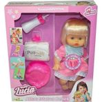 Oyuncak Store Pembe Elbiseli Türkçe Konuşan Altını Islatan Müzikli Kız Bebek - Baby Lovely