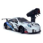 Oyuncak Uzaktan Kumandalı RC Drift Arabası, Şarjlı, Işıklı, Full Fonksiyon,Drift Atabilen Araba 4 Adet Kuka 4 Adet Drift Tekeri 2.4 GHz Kumanda Drift Arabası Model (Mavi)