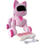 Oyuncak Uzaktan Kumandalı Sesli Işıklı Akıllı Robot Kedi