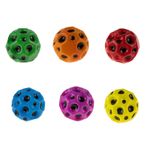 Oyuncak Uzay Topu Zıplayan Top 6'lı Set 6 Cm Işıklı