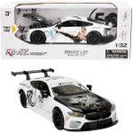 Oyuncak Vitrinim 1:32 Sesli ve Işıklı Rmz Hobby Bruce Lee Serisi Die Cast Çek Bırak Model Araba - Beyaz Bmw M8 Gte Beyaz