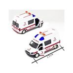Oyuncak Zinciri Minitro Çek Bırak Ambulans - Renkli