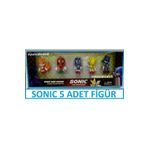 oyuncakchi Sonıc 5 Adet Oyuncak Figür Sonik 5 Li Çizgi Film Karakteri Sonic