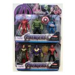 Oyuncakcii Avengers Süper Kahraman Aksesuarlı Figürler 6 lı